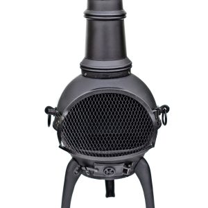 Cast/Steel Chimenea with grill