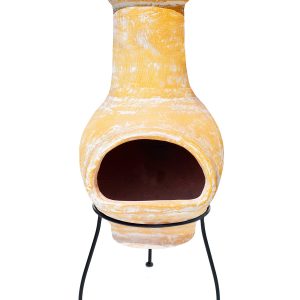 Yellow Clay Chimenea - Medium Clay La Hacienda Essentials Chimenea