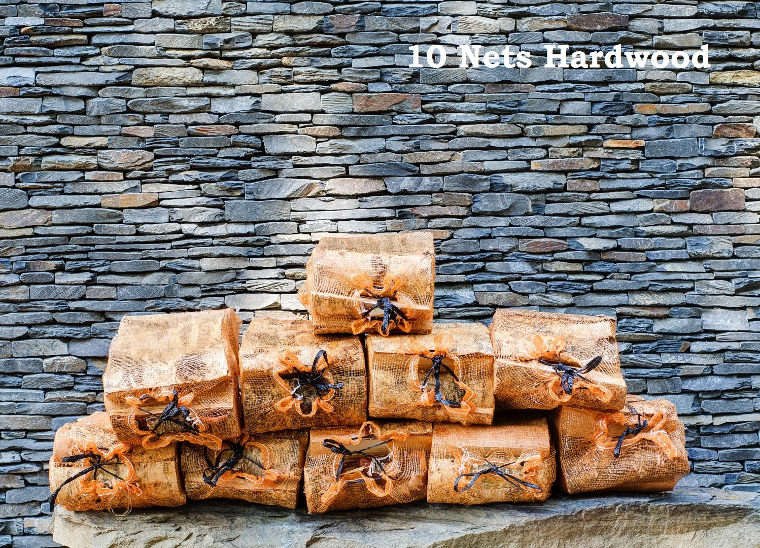 10 Hardwood Firewood Nets 10 Hardwood Firewood Nets - Image 2