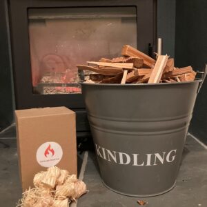 Firelighters and kindling